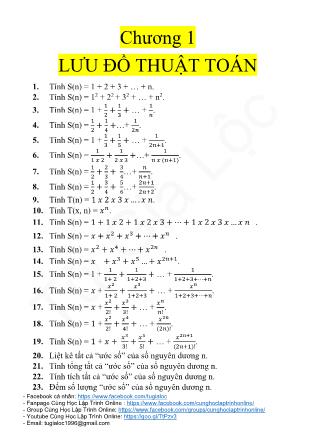 100 bài rèn luyện môn Tin học đại cương