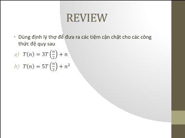 Bài giảng Cấu trúc dữ liệu và thuật toán - Phần 1: Giới thiệu về thuật toán - Chương 2, Phần 1: Các cấu trúc dữ liệu cơ bản - Nguyễn Duy Hiệp