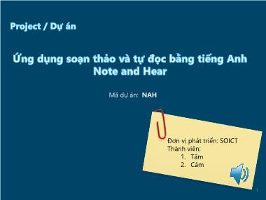Bài giảng Nhập môn công nghệ thông tin và truyền thông - Bài 14: Ứng dụng soạn thảo và tự học bằng tiếng Anh - Lê Thanh Hương