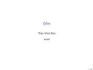 Giáo trình Toán rời rạc - Bài 13: Đếm - Trần Vĩnh Đức