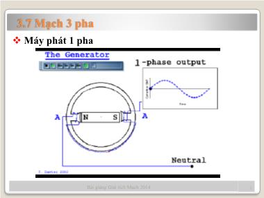 Bài giảng Giải tích mạch - Chương 3, Phần 3: Các phương pháp phân tích. Các định lí