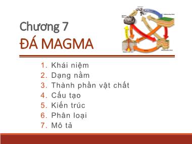 Bài giảng Tinh thể học đại cương - Chương 7: Đá Magma