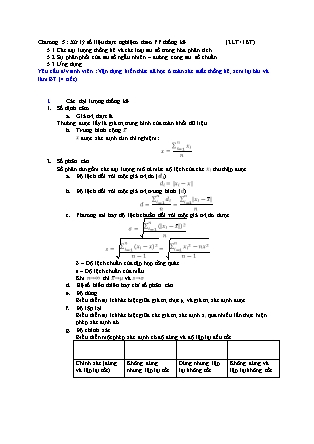Bài tập môn Hóa phân tích - Chương 5