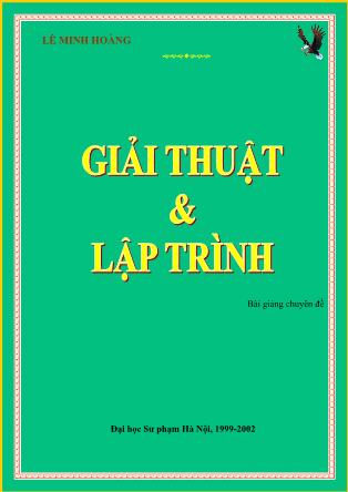 Giáo trình Giải thuật và lập trình