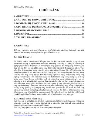 Giáo trình Thiết bị chiếu sáng