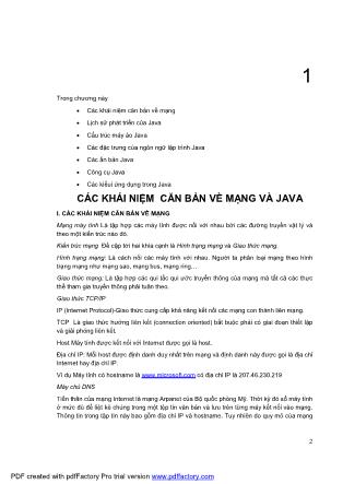Giáo trình Lập trình mạng