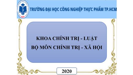 Bài giảng Chính trị xã hội - Chương 1: Đảng cộng sản Việt Nam ra đời và lãnh đạo đấu tranh giành chính quyền (1930-1945)