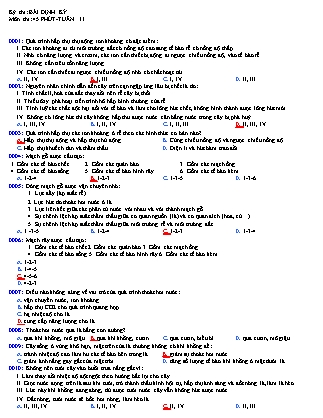 Bài kiểm tra Định kì môn Sinh học Lớp 11 - Năm học 2016-2017 - Trường THPT Tôn Đức Thắng (Có đáp án)