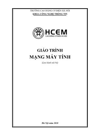 Giáo trình môn học Mạng máy tính