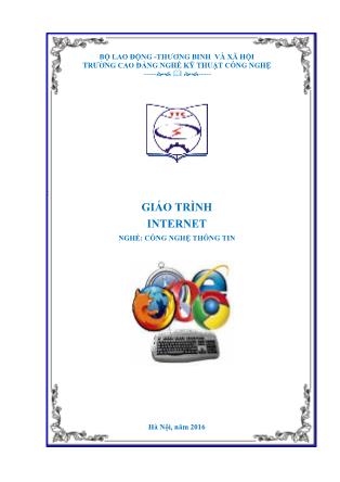 Giáo trình nghề Công nghệ thông tin - Môđun: Internet