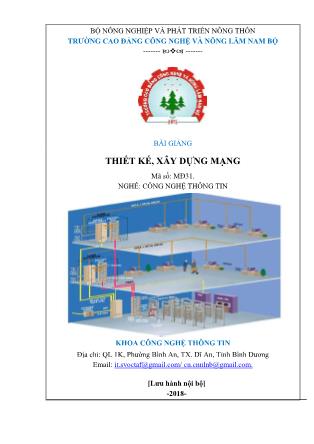 Giáo trình nghề Công nghệ thông tin - Thiết kế, xây dựng mạng (Phần 1)