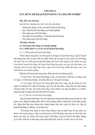 Giáo trình Quản trị bán hàng (Phần 2) - Trường Đại học Kinh tế Kỹ thuật Công nghiệp