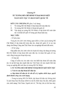 Giáo trình Tư tưởng Hồ Chí Minh (Phần 2)