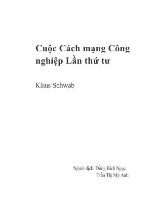 Tài liệu Cách mạng công nghiệp lần thứ tư