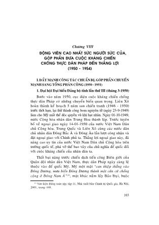 Tài liệu Lịch sử Đảng bộ tỉnh Bình Định 1945-1954 (Phần 2)
