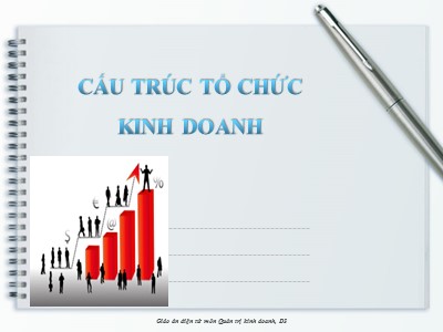 Bài giảng Quản trị kinh doanh - Chương 8: Cấu trúc tổ chức kinh doanh - Ngô Thị Việt Nga