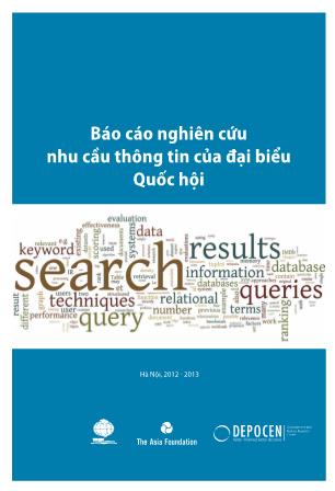 Báo cáo Nghiên cứu nhu cầu thông tin của đại biểu Quốc hội