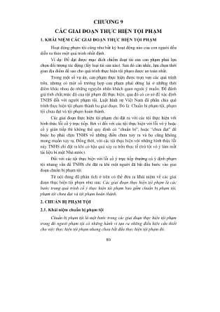 Giáo trình Luật hình sự (Phần 2)