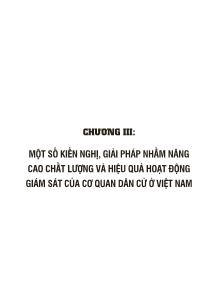 Tài liệu Hoạt động giám sát của cơ quan dân cử ở Việt Nam vấn đề và giải pháp (Phần 2)