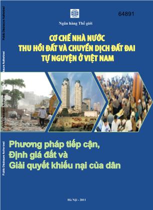 Tài liệu Phương pháp tiếp cận, định giá đất và giải quyết khiếu nại của dân