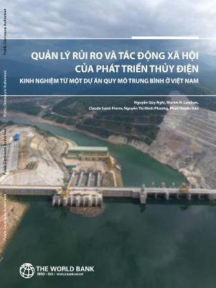 Tài liệu Quản lý rủi ro và tác động xã hội của phát triển thủy điện - Kinh nghiệm từ một dự án quy mô trung bình ở Việt Nam