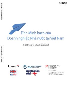 Tài liệu Tính minh bạch của doanh nghiệp Nhà nước tại Việt Nam