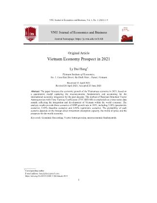 Triển vọng kinh tế Việt Nam năm 2021